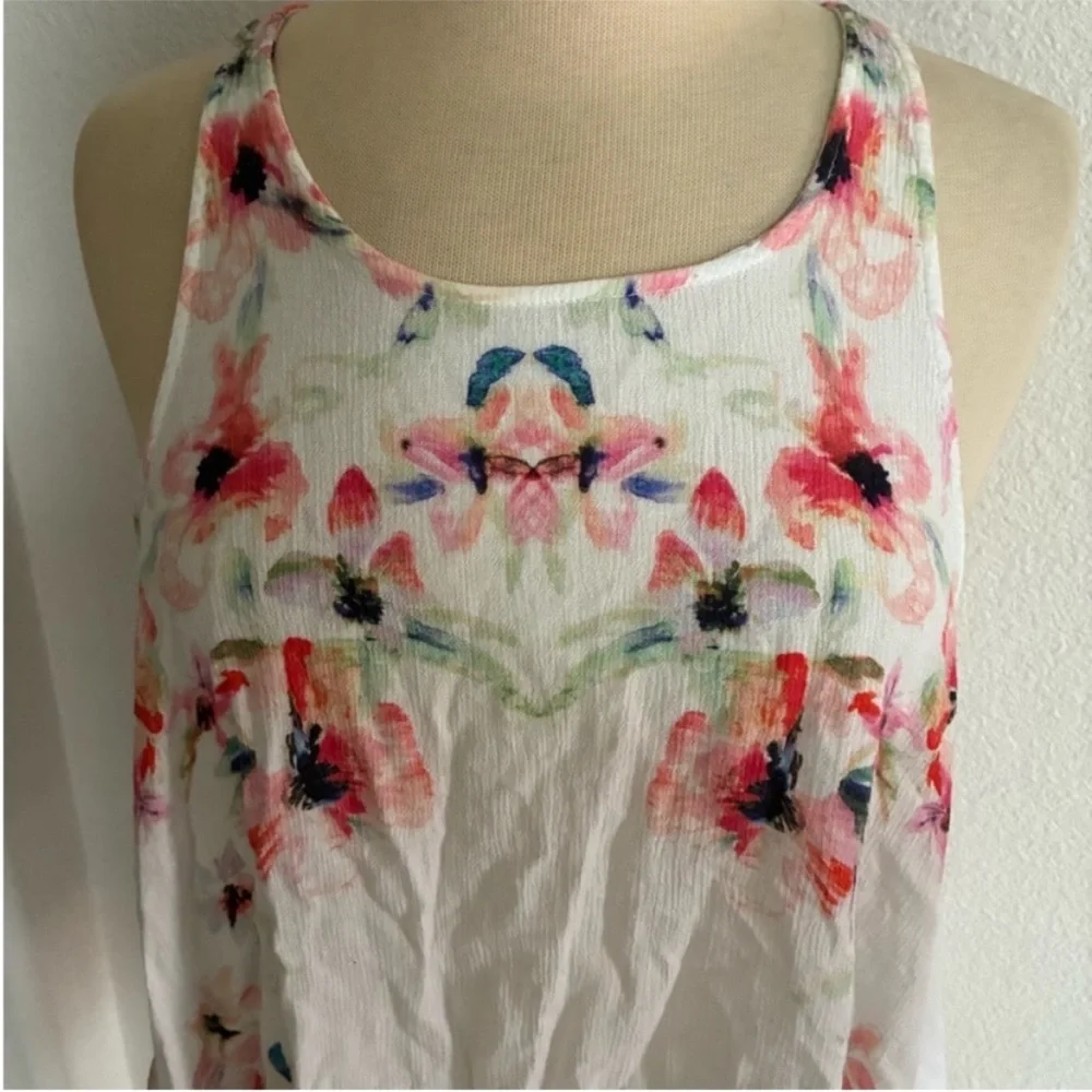 Free People split back tank